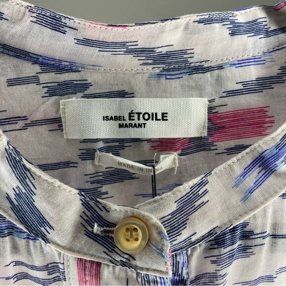 NWT ISABEL MARANT ETOILE Lehana Long Sleeve Drawstring Romper 36 4 - Picture 6 of 8
